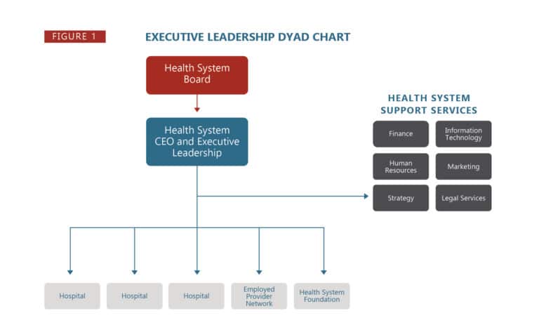 HSG Advisors showcases the Executive Leadership Dyad Chart